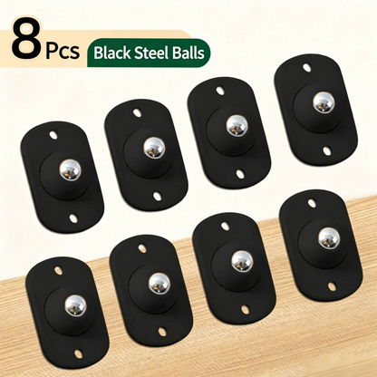 ⏰Last day Promotion 🔥-🛞360° Rotation Self-Adhesive Mini Caster Wheels for Easy Moving & Storage ✨