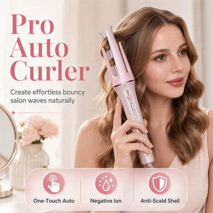 🔥 LAST DAY 50% OFF! ⏳ Auto-Rotating Hair Curling Wand ✨
