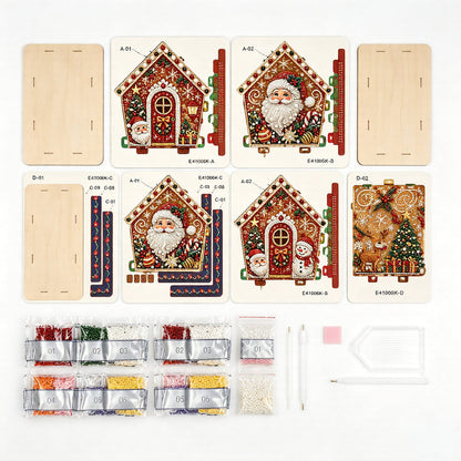 ⏰Last day Promotion 🔥-✨ DIY Pearl Art Christmas Collection for Creative Holiday Decorating 🎁