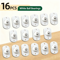 16 Pcs White