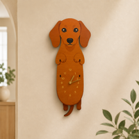 Ginger Brown Dachshund - Upright View