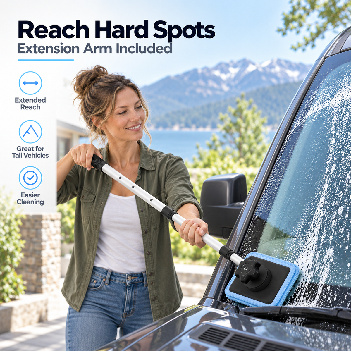 🎉 50% OFF — Save Big ✨-🚗 Dual-Sided Magnetic Windshield Cleaner – Clean Both Sides at Once