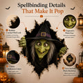 🧙‍♀️ Holiday Celebration 50% OFF 🎃-👻Halloween Break-In 3D Wall Decals for Spooky, Realistic & Fun  🎃