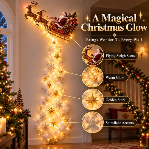 🔥 Holiday Celebration 50% OFF ✨-🎄Christmas Magic Trail Wall Light for a Magical Holiday Glow ✨🎅
