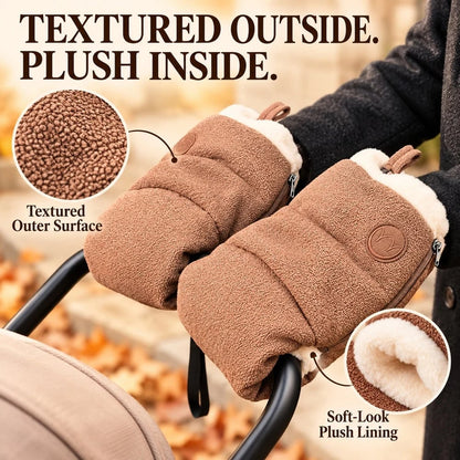 🧤 Last Day 50% OFF✨-❄️ Cozy Stroller Handlebar Mitts for Warm Winter Walks 👶