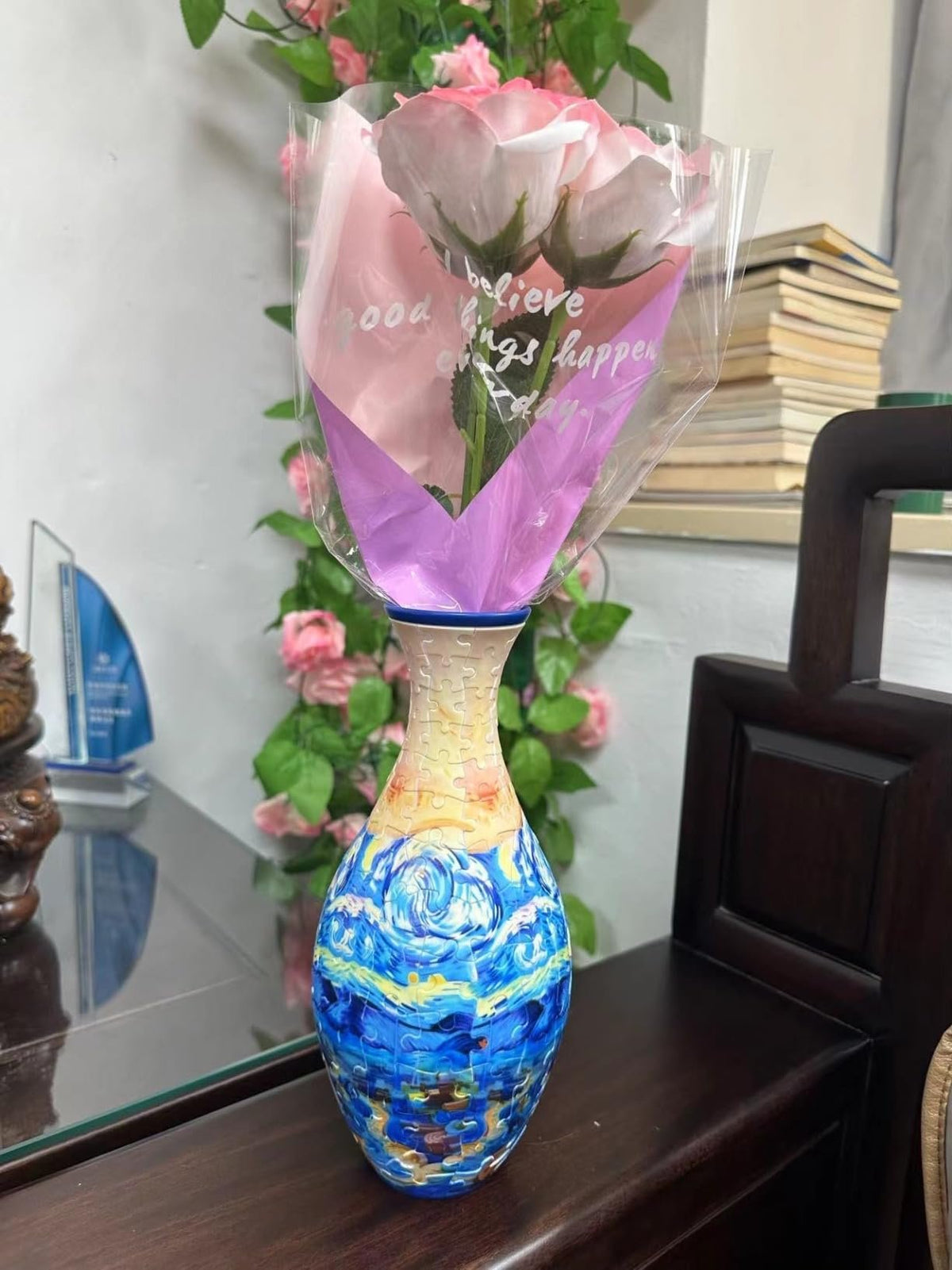 ⏰Last day Promotion 🔥-🎁 New 3D Puzzle Vase – Build, Create & Display Your Own Unique Decor ✨