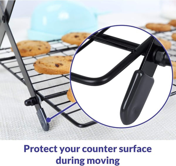 ⏰Last day Promotion 🔥-✨ Foldable Cooling Rack Makes Baking Easier and Kitchens Tidier 🍪