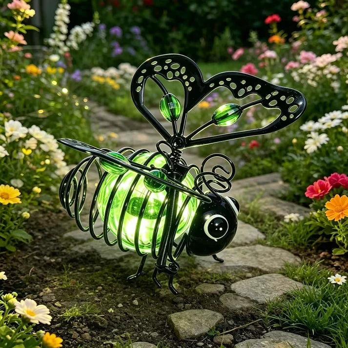⏰🔥50K+ SOLD! Solar-powered hanging bee lamp🌞🌜
