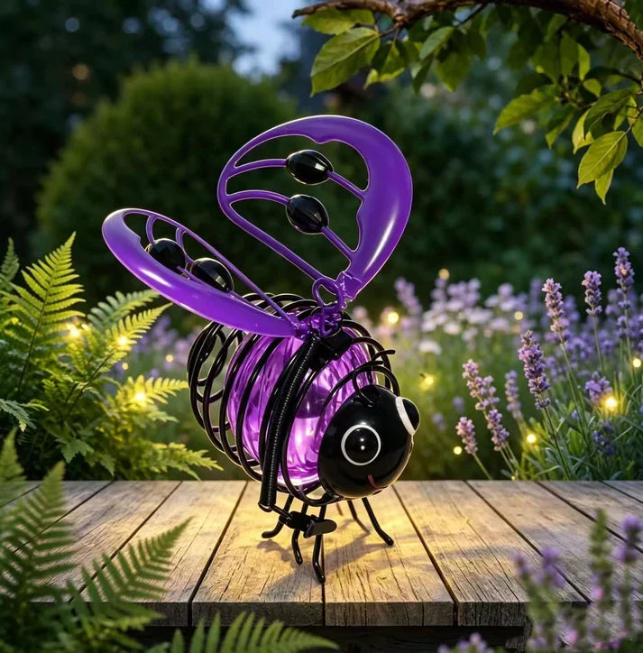 ⏰🔥50K+ SOLD! Solar-powered hanging bee lamp🌞🌜