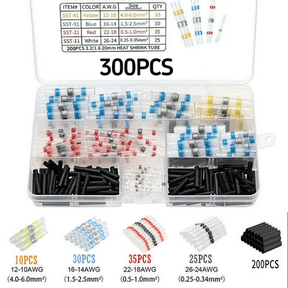 ⏰Last day Promotion 🔥-💧 Waterproof Solder Wire Connectors for Secure, Long-Lasting Wire Repairs 🔧