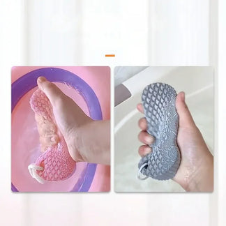 🔥 Holiday Celebration 50% OFF ✨-🛁 Magic Exfoliating Bath Sponge for Smooth, Fresh & Glowing Skin ✨
