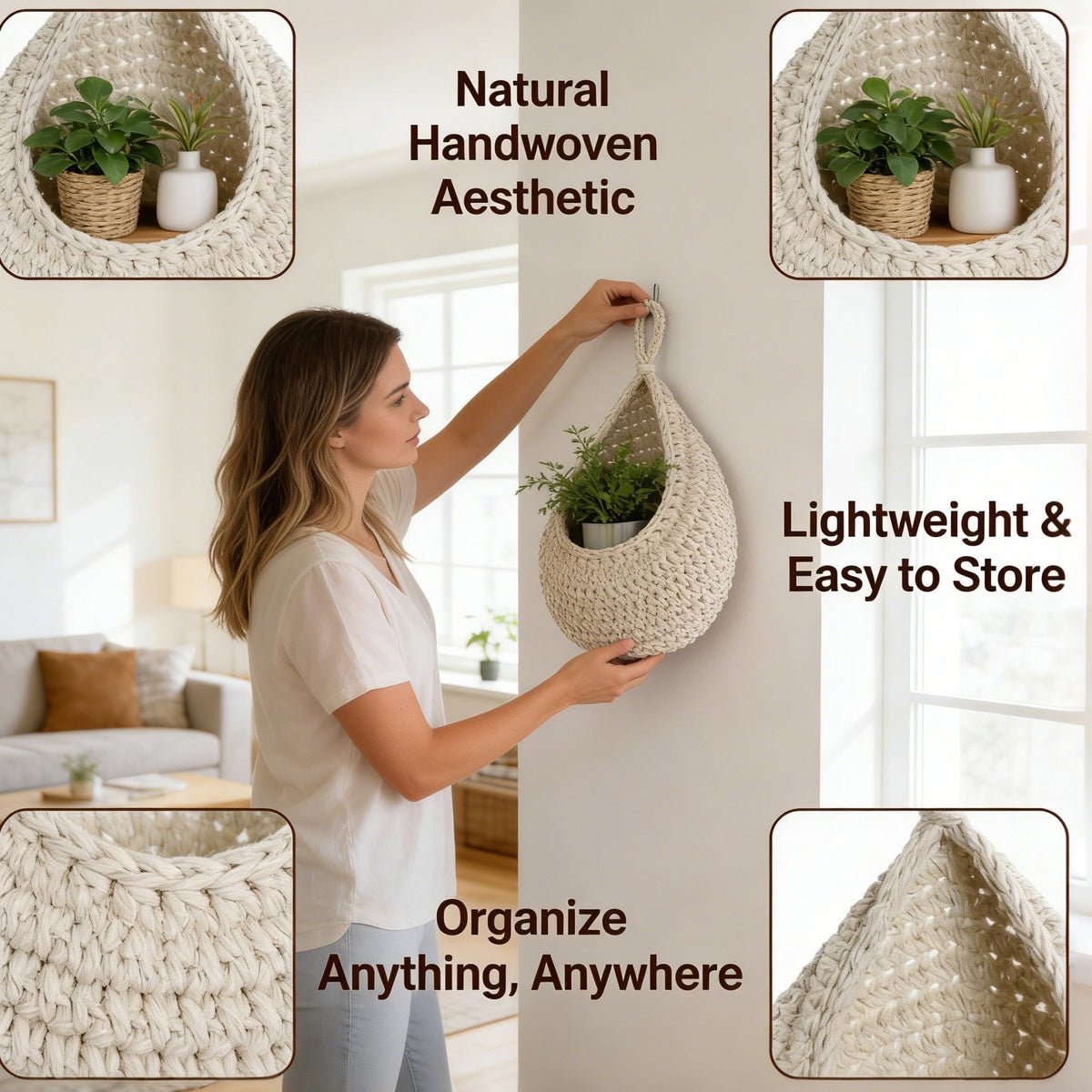 🔥 Holiday Celebration 50% OFF ✨-🍎 Hanging Fruit Basket for Space-Saving Kitchen Storage & Easy Organization ✨