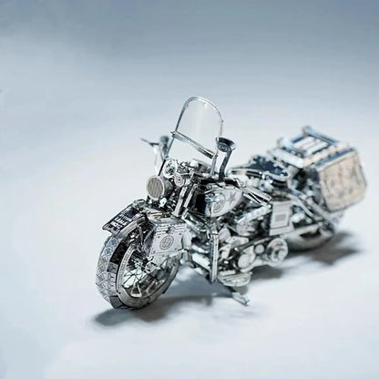⏰Last day Promotion 🔥-🏍️ Premium 3D Metal Motorcycle Puzzle for Creative DIY Builders ✨