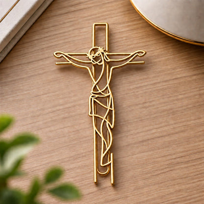 ✝️ Last Day 50% OFF✨-📚 Elegant Faith-Inspired Gold Page Markers 📖