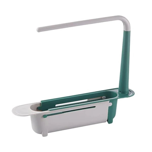 🔥Last day Promotion ⏰-🧽 Telescopic Sink Rack Perfect for Organizing Kitchen Essentials ✨