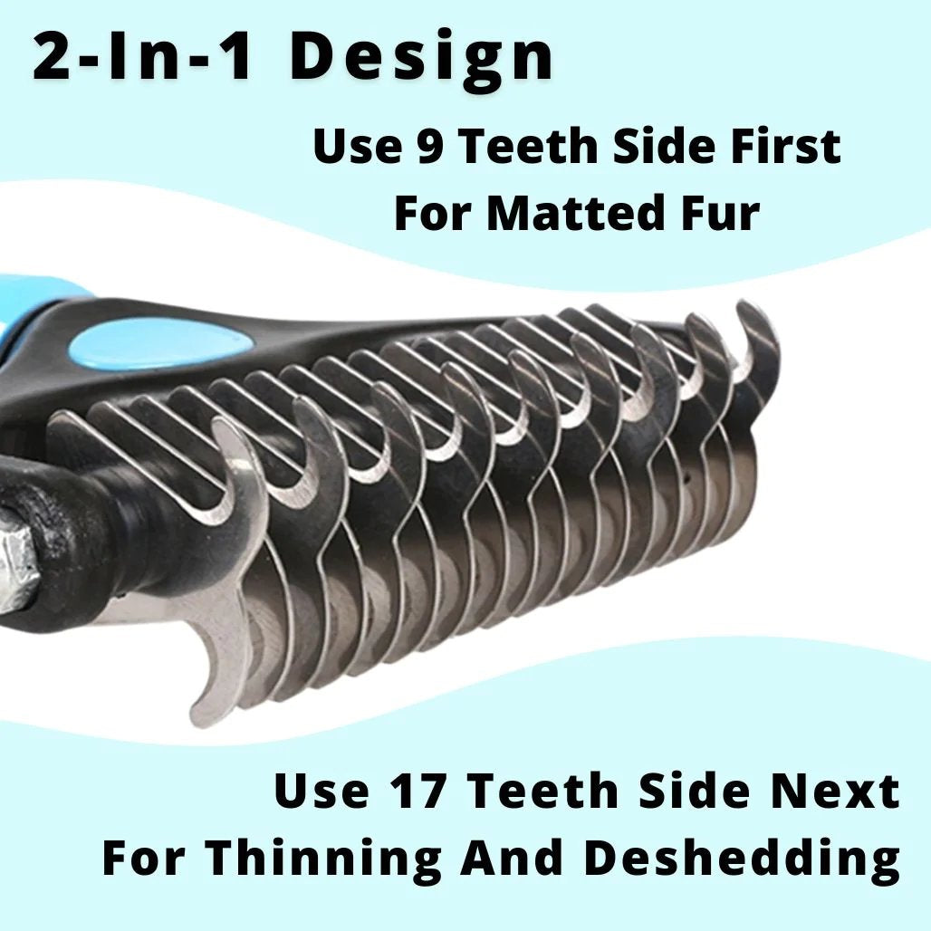 Professional Pet De-shedding Tool