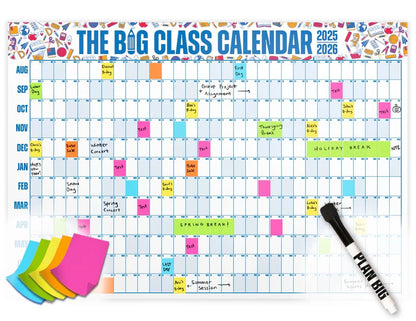 💥📅 The Big Class Calendar - Academic Year 2026-2027 🔥