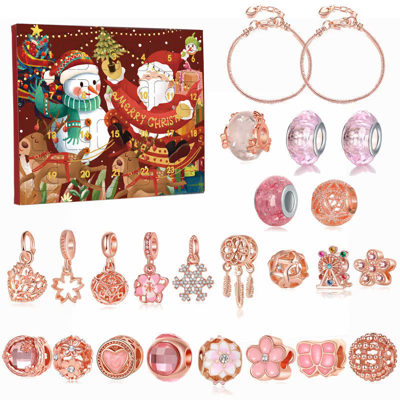 ⏰Last day Promotion 🔥-🎄 24 Days of Christmas Fun with a Creative DIY Bracelet Countdown ✨