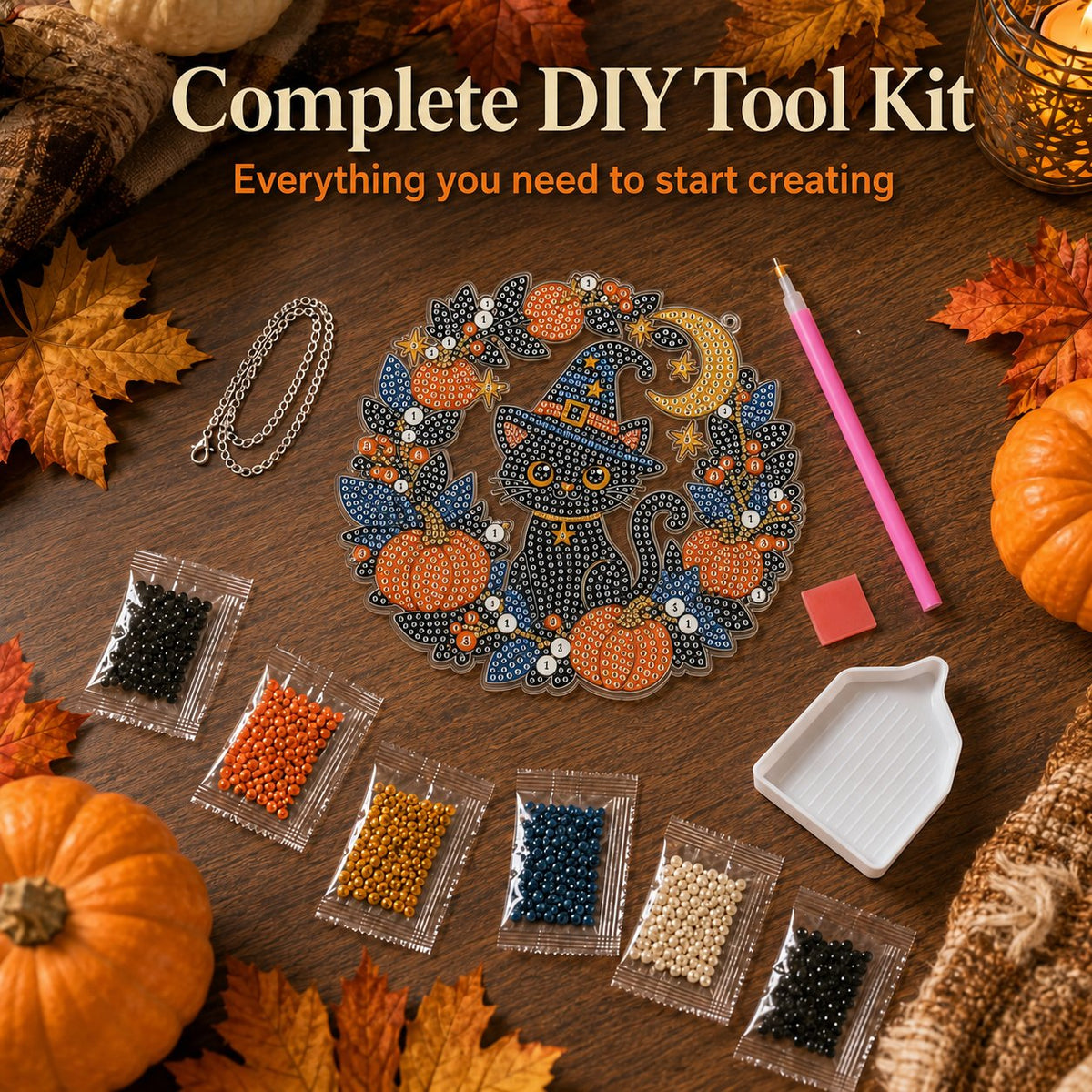 👻🔥DIY Spooky Hanging Ornament Kit