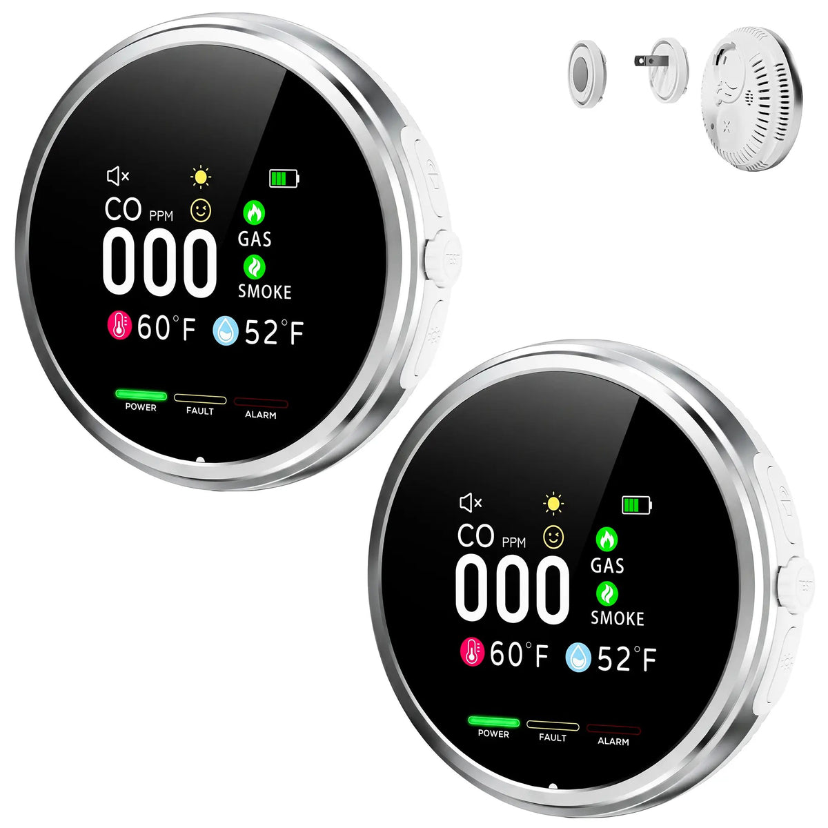 🚨 6-in-1 Plug-In Air Quality Detector | Fast Refresh Home Safety Monitor For House & RV Owners