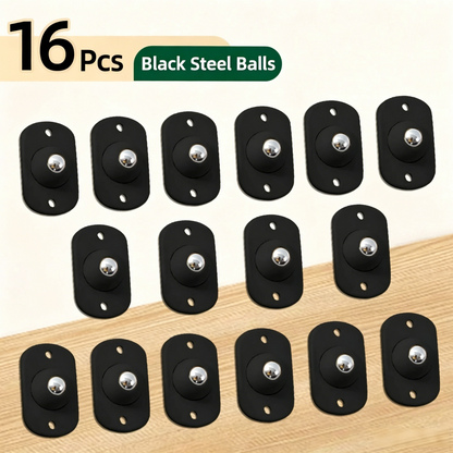 ⏰Last day Promotion 🔥-🛞360° Rotation Self-Adhesive Mini Caster Wheels for Easy Moving & Storage ✨
