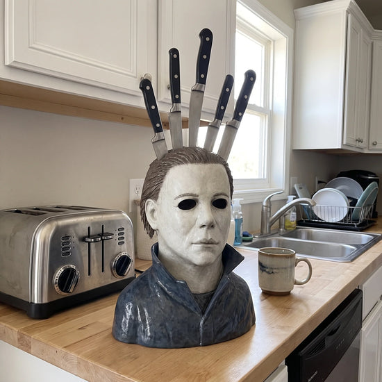 🎃 Horror Knife Block — A Creepy Kitchen Upgrade For Halloween Lovers🔪
