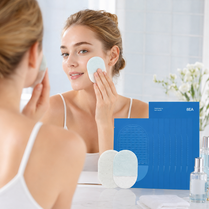 🔥 Last Day 50% OFF✨-🛁 8-Pack Body Exfoliating Scrub Pads for Smoother, Softer-Looking Skin ✨