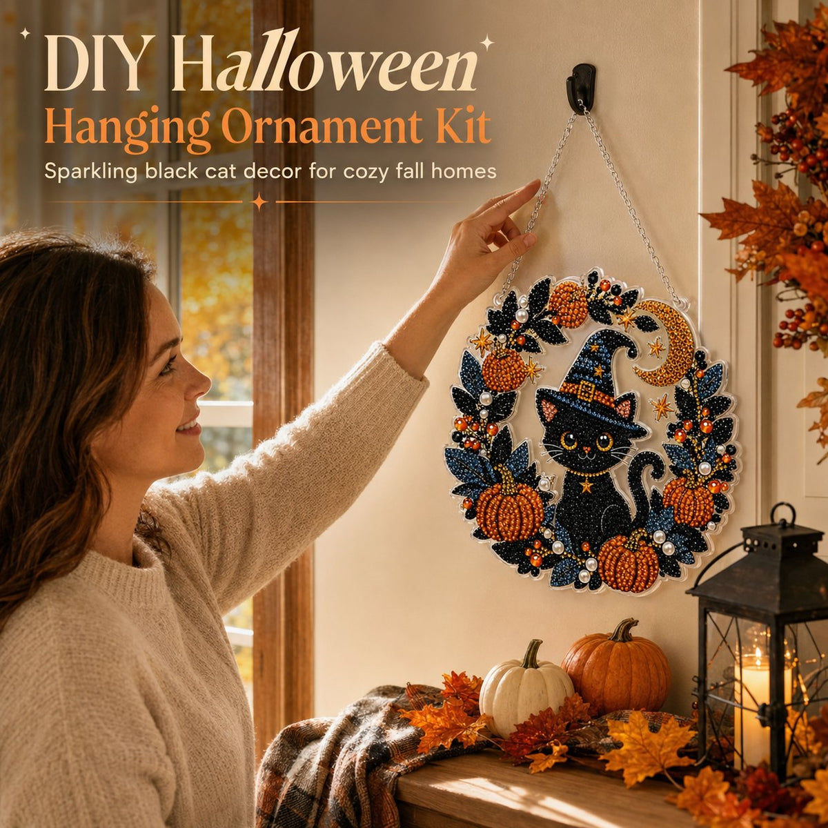 👻🔥DIY Spooky Hanging Ornament Kit