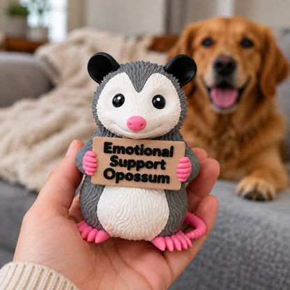 🐾 Holiday Celebration 50% OFF ✨-🦝 Cute Emotional Support Opossum for Cozy Moments ✨