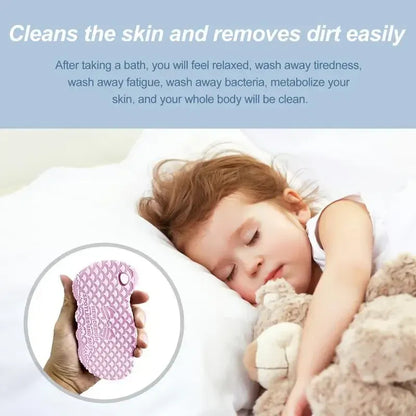 🔥 Holiday Celebration 50% OFF ✨-🛁 Magic Exfoliating Bath Sponge for Smooth, Fresh & Glowing Skin ✨