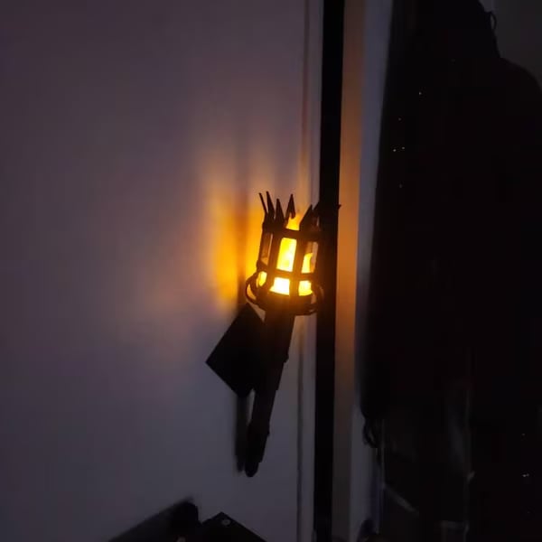 🔥 Last Day 50% OFF✨-🏰Medieval Torch Wall Sconce Creates Magical Candlelight Ambiance 🕯️