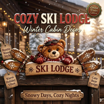 🔥 Holiday Celebration 50% OFF ✨-🏡 Cozy Christmas Above-Door Winter Sign ❄️