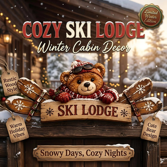 🔥 Holiday Celebration 50% OFF ✨-🏡 Cozy Christmas Above-Door Winter Sign ❄️