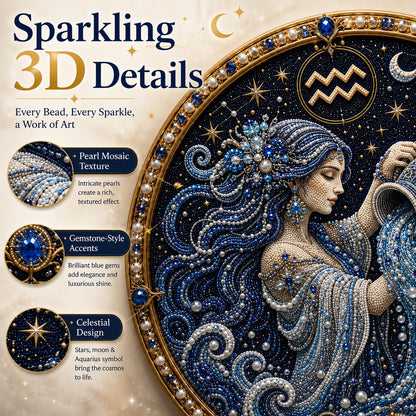 🔥Maak Je Eigen Hemelse Meesterwerk — 12 Sterrenbeelden Parelkunst DIY Kit ♈🌙