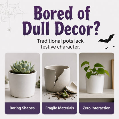 🪴 Last Day 50% OFF✨-🧙‍♀️Whimsical Halloween Hanging Leg Planter for Fun  🌵