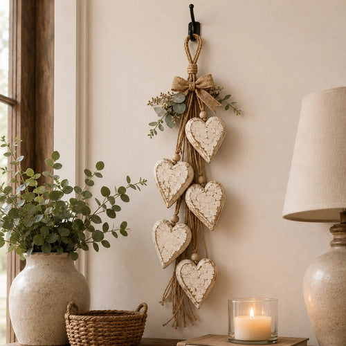 🔥 Holiday Celebration 50% OFF ✨-🤎 Hanging Heart Wall Decor
