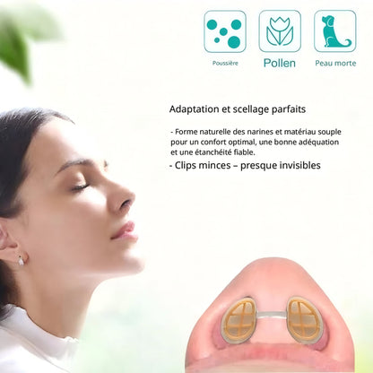 Filtre nasal invisible anti-poussière
