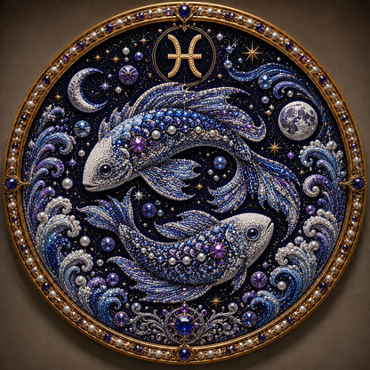 🔥Maak Je Eigen Hemelse Meesterwerk — 12 Sterrenbeelden Parelkunst DIY Kit ♈🌙