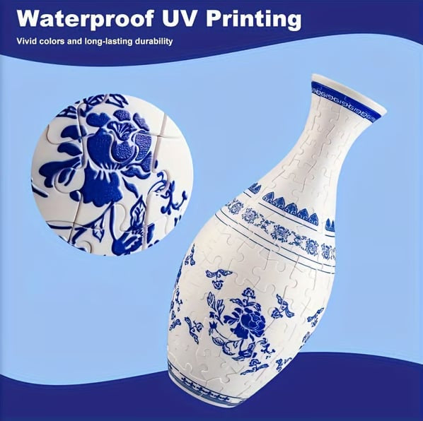 ⏰Last day Promotion 🔥-🎁 New 3D Puzzle Vase – Build, Create & Display Your Own Unique Decor ✨