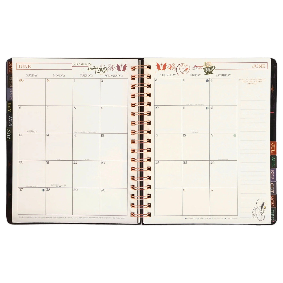 🌙 A Court of Thorns and Roses: Velaris 2027 Weekly Planner ✨ Officially Licensed Fantasy Organizer