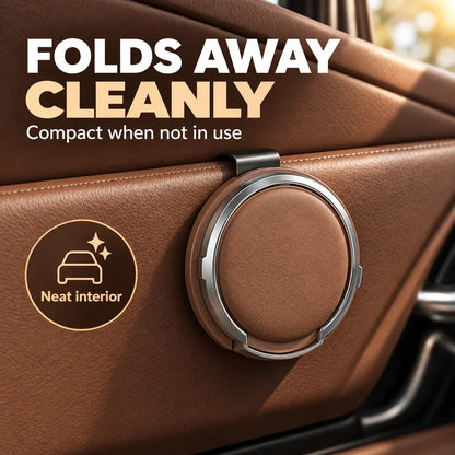 🥤 Last Day 50% OFF✨-🚗Foldable Car Door Cup Holder & Phone Stand for Easy 📱