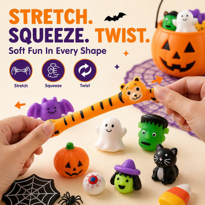 🔥 LAST DAY 50% OFF! 🎃 30PCS Halloween Mochi Squishy Toys 👻