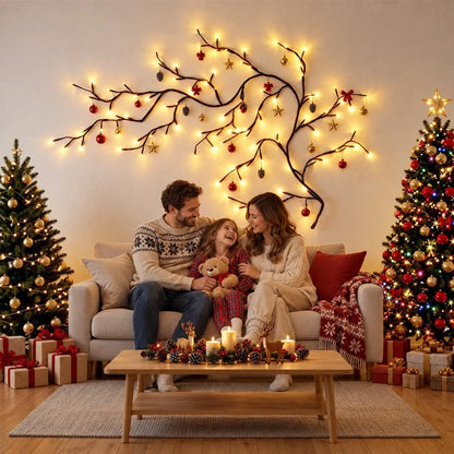 🎁 LAST DAY 50% OFF – Flexible Branch Christmas Lights🎄 – DIY Holiday Decor