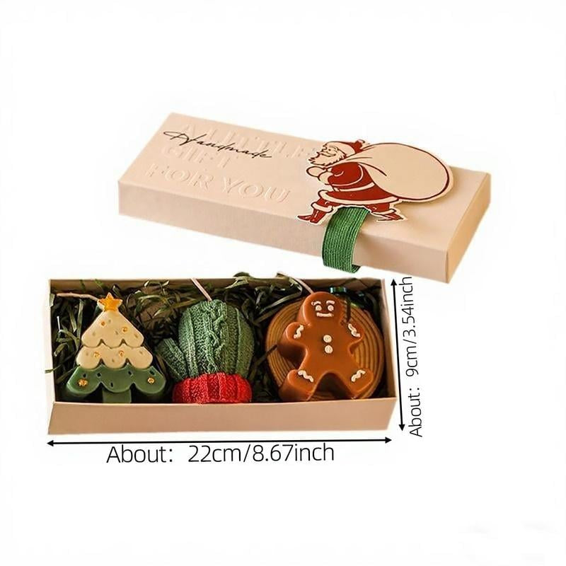 🕯️Last day Promotion 🔥-🎁Cozy Holiday Scented Candles for Festive Decor 🎄