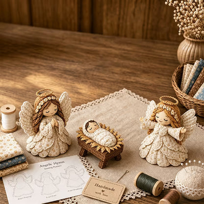🔥 Last Day 50% OFF✨-🎄 DIY Patchwork Nativity Sewing Kit for Meaningful Holiday Crafting  Decor ✨