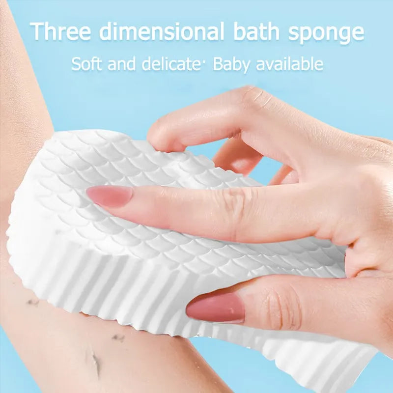 🔥 Holiday Celebration 50% OFF ✨-🛁 Magic Exfoliating Bath Sponge for Smooth, Fresh & Glowing Skin ✨