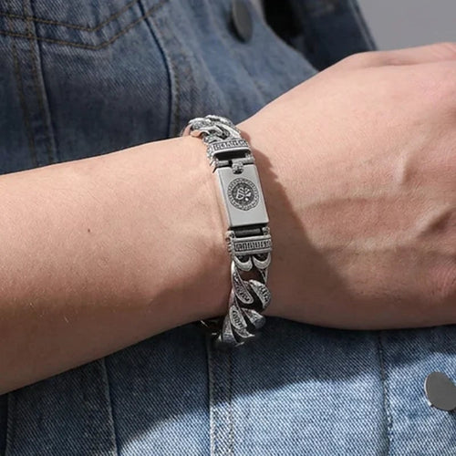 🔥 Last Day 50% OFF✨-Men's Retro Six-Syllable Mantra Bracelet