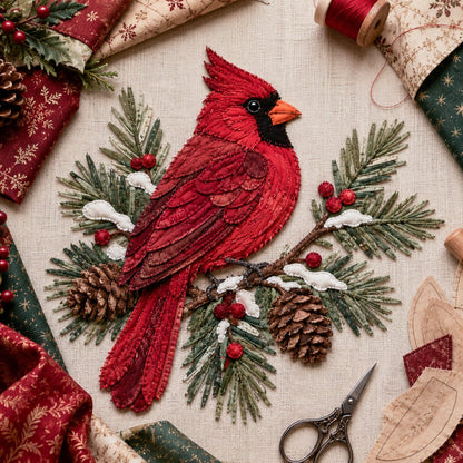 🔥 Holiday Celebration 50% OFF ✨-🎅Christmas Patchwork Fabric DIY Decor Kit for Fun Holiday Crafting & Festive Home Decor 🎄