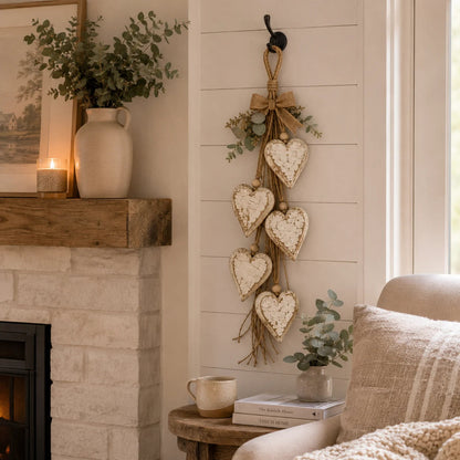 🔥 Holiday Celebration 50% OFF ✨-🤎 Hanging Heart Wall Decor