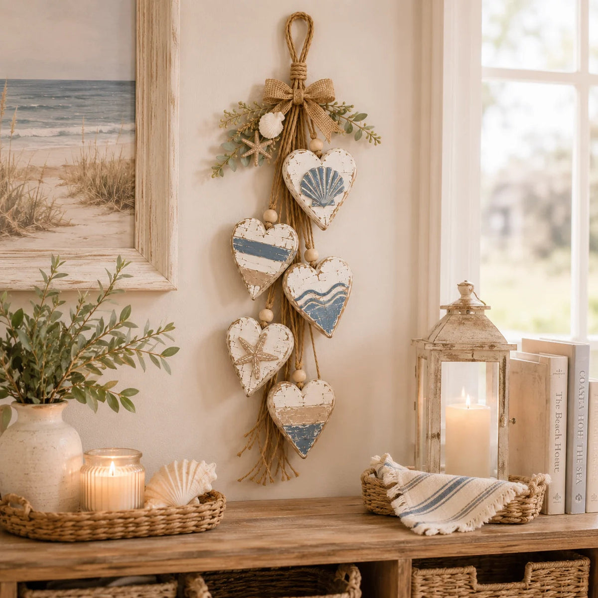 🔥 Holiday Celebration 50% OFF ✨-🤎 Hanging Heart Wall Decor